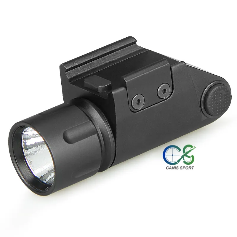 Черный TRIJICON тактический пистолет светильник ing подсветка для оружия светильник сильный светильник низкий светильник стробоскоп для Пикатинни gs15-0131 - Цвет: Черный