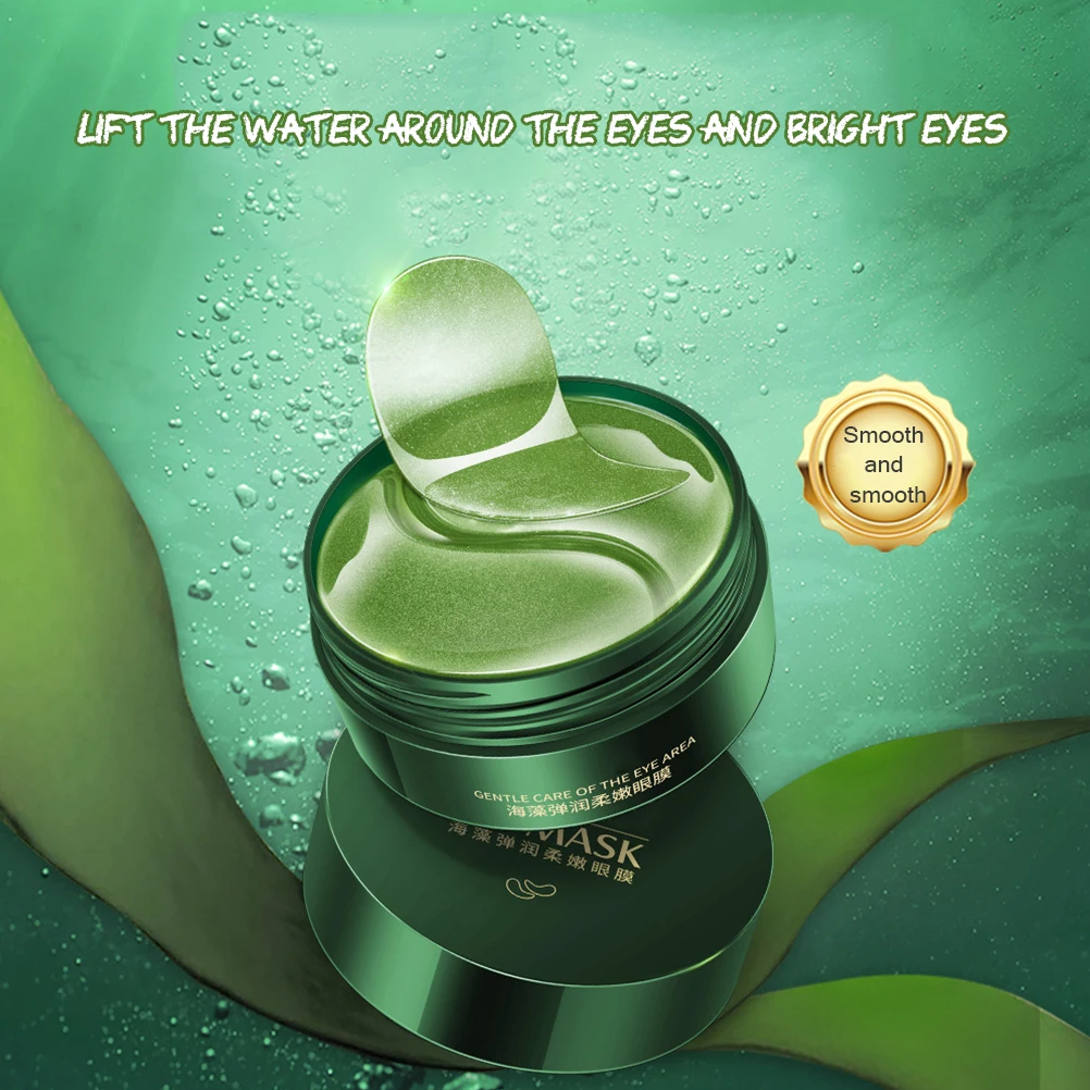 Seaweed Eye Mask Nourishing Moisturizing Hydration Patches Dark Circles Remove Wrinkle Skin Care Hot Sale | Красота и здоровье