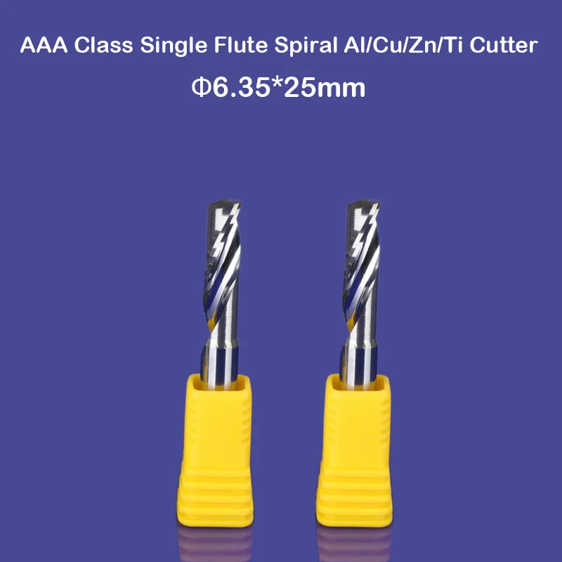 2 шт. твердосплавные фрезы для резки алюминия 6 35 мм 1/4 дюйма|cnc router bits|mill toolsrouter bit |