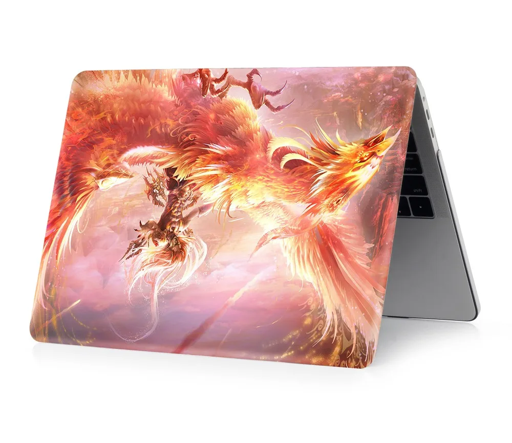 Новинка ZAIWJ сумка для ноутбука чехол для MacBook Air Pro retina 11 12 13 15 для Mac Pro 13,3 15,4 дюймов с сенсорной панелью+ крышка клавиатуры