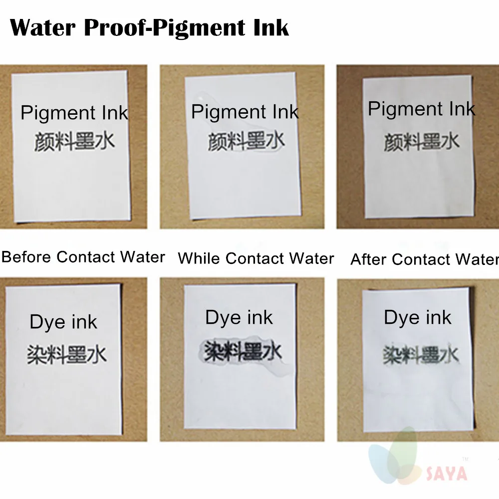 Пигментные чернила для Epson WorkForce WF-3620DWF WF-3640DTWF WF-7110DTW WF-7610DWF принтер C M Y K 4 цвета 400 мл