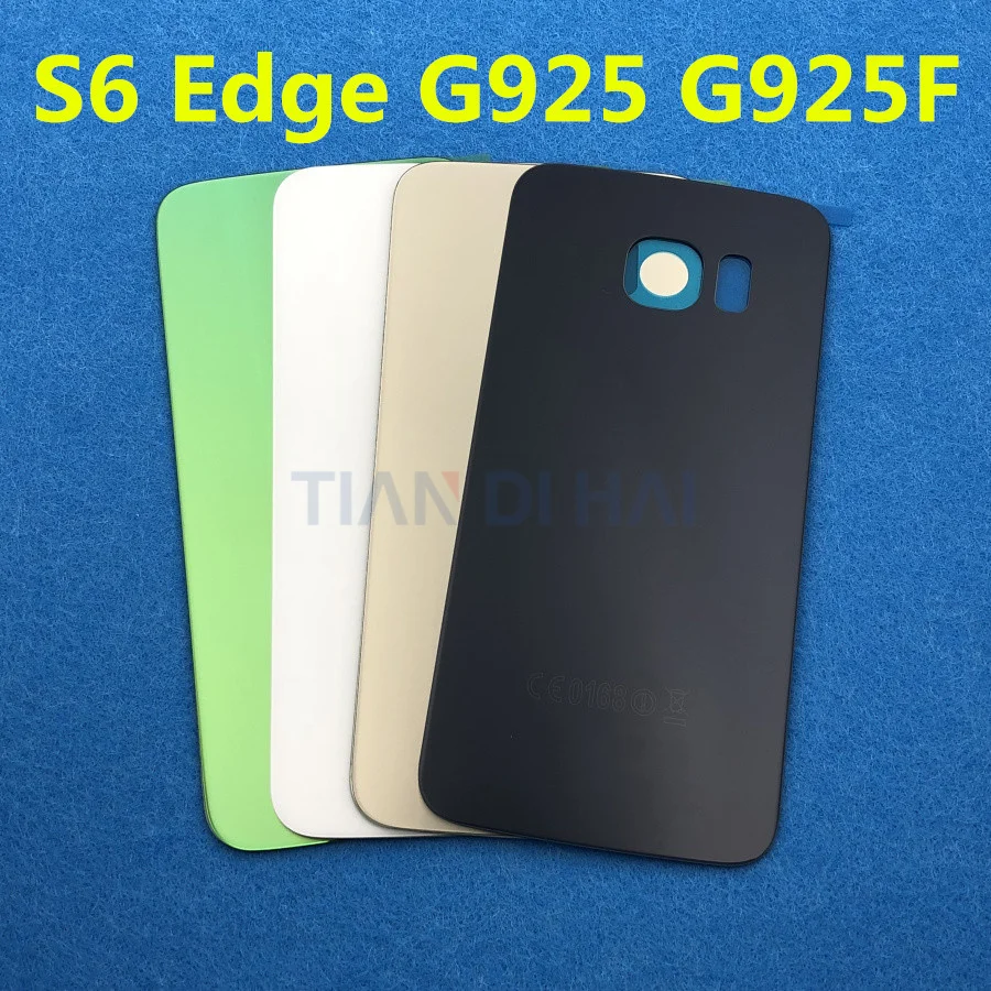 Заднее стекло S6Edge для Samsung Galaxy S6 Edge задняя панель стеклянная крышка аккумулятора