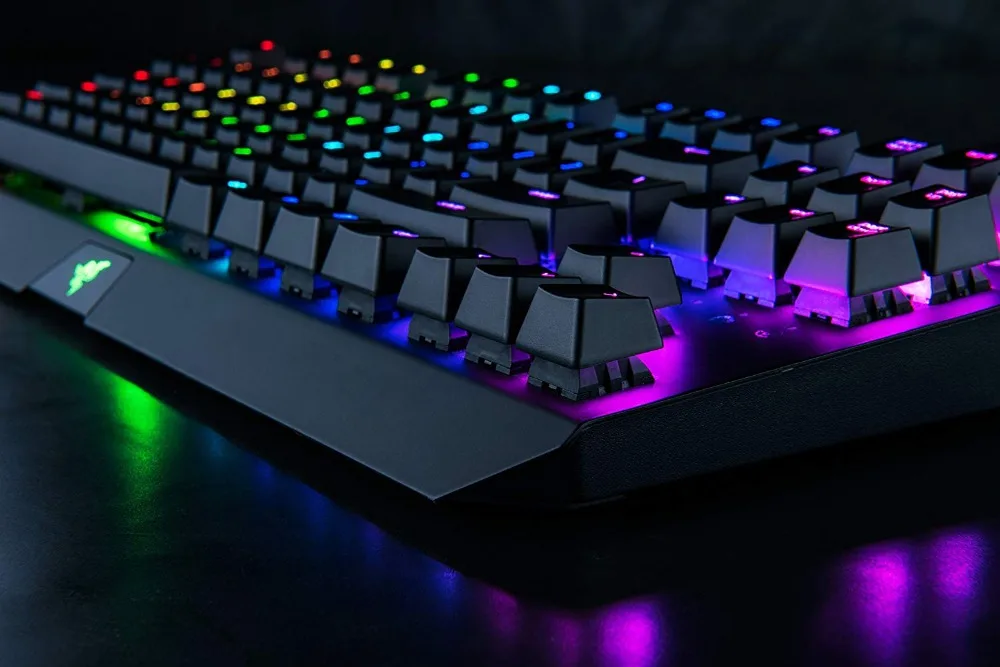 Razer BlackWidowXTournament Edition Chroma Механическая игровая клавиатура RGB с металлической