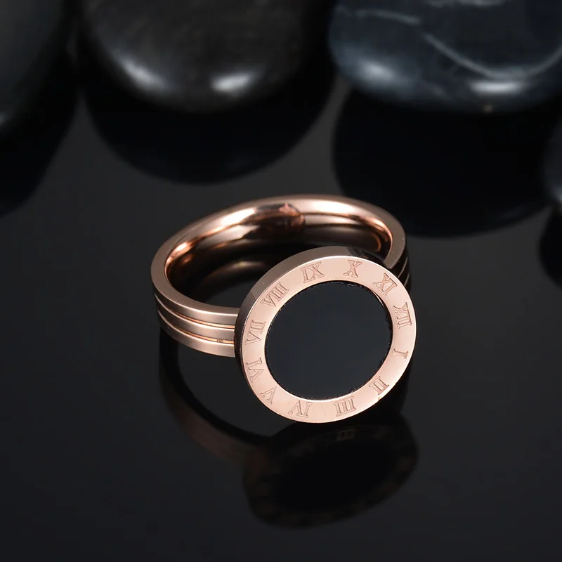 UZone 2017 Новинка кольцо на палец из нержавеющей стали известный бренд женское Femme