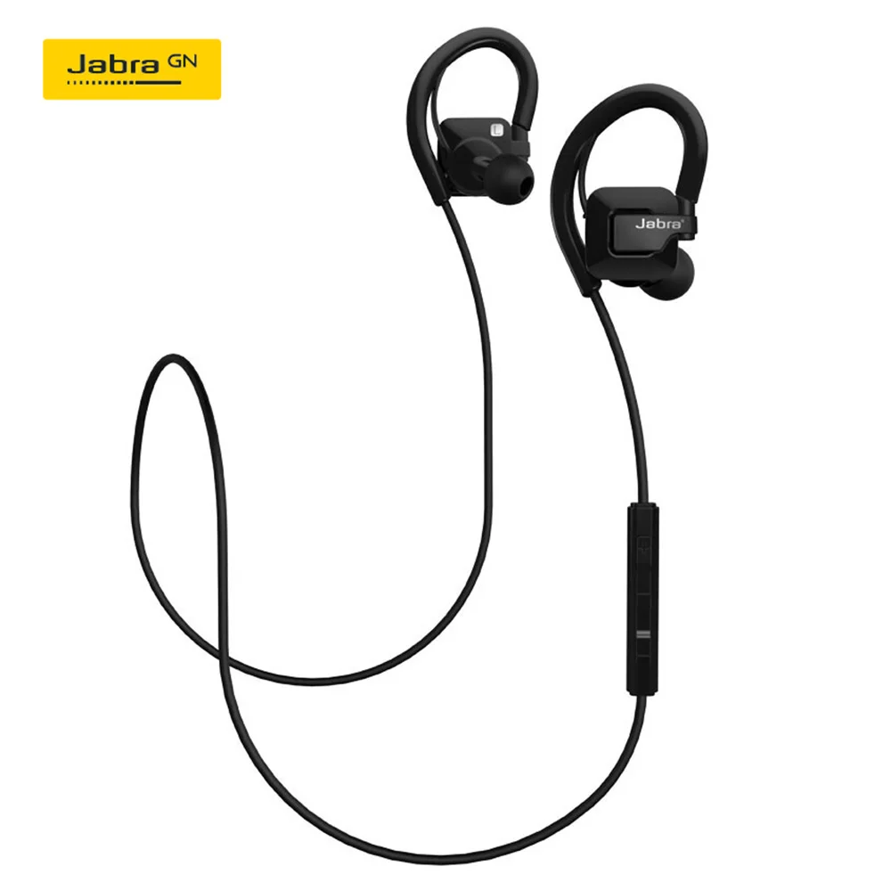 Jabra шаг беспроводные Bluetooth стерео наушники IP52 водонепроницаемые спортивные наушники Музыкальная гарнитура с шумоподавлением микрофоном