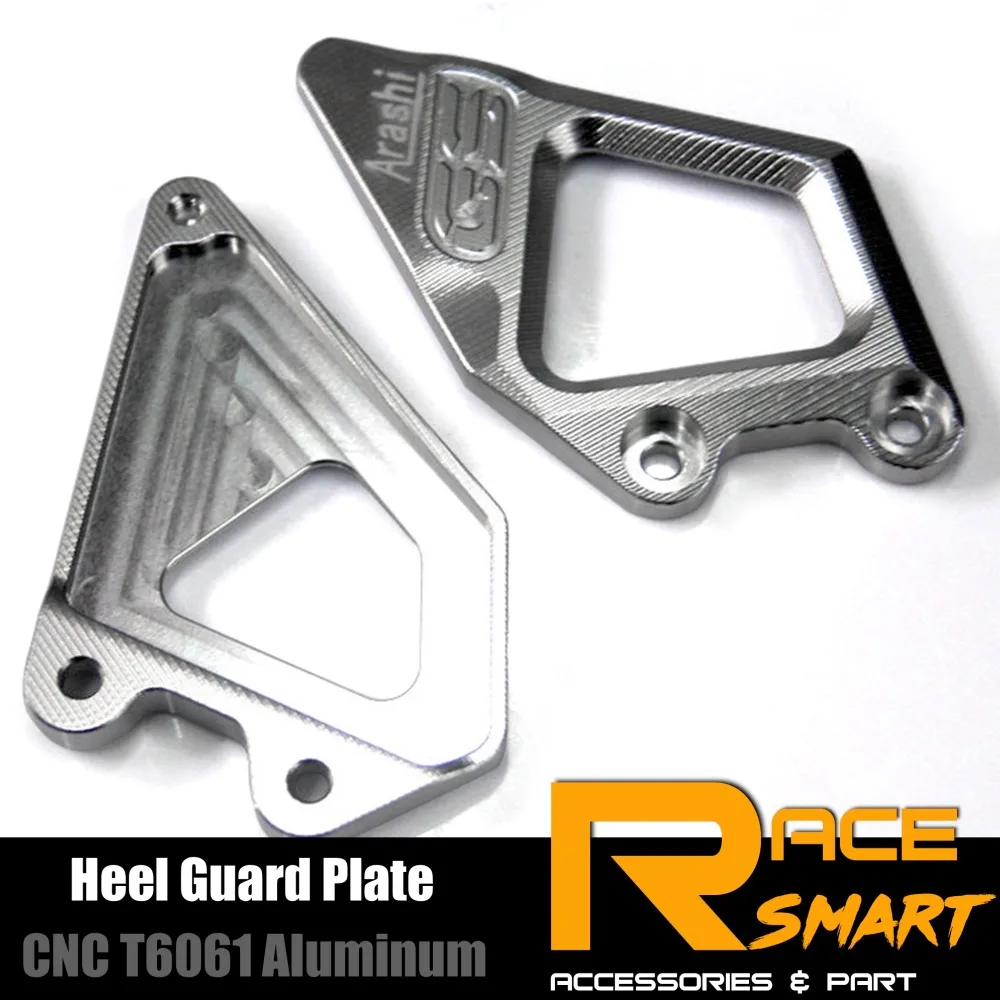 Rear Heel Guard Plate For BMW R1200GS LC Adventure 2013 - 2017 R 1200 GS CNC-Machined Foot Peg Rest Protector | Автомобили и