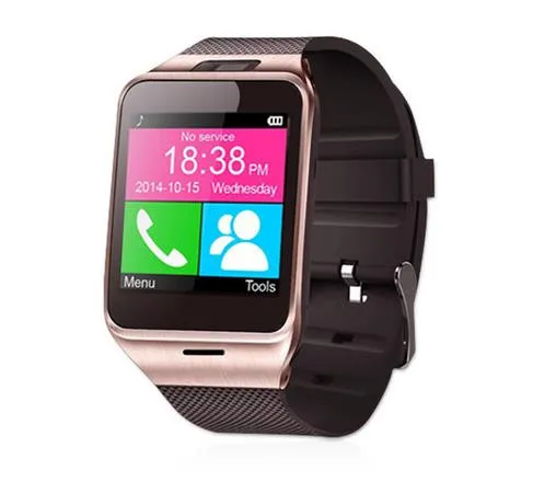 Smartch gv18 Смарт часы 1.5 "1.3 м карты памяти камеры и слот sim-карты Шагомер smartwatch для