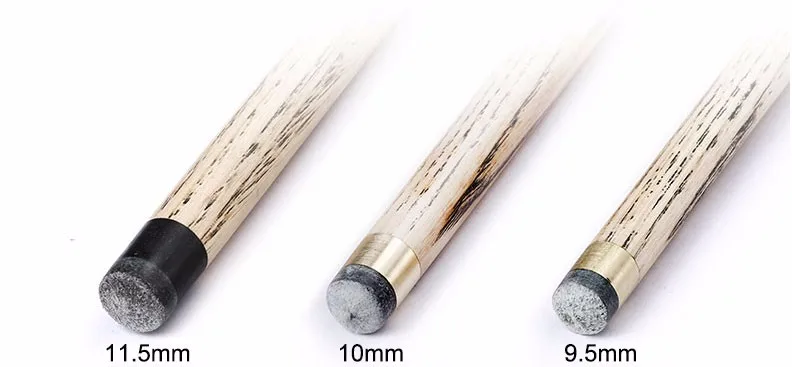 Omin ручной работы 3 4 Снукер cue s 9,5 мм/10 мм/11,5 мм наконечник Снукер cue Stick с расширением зольный вал Китай