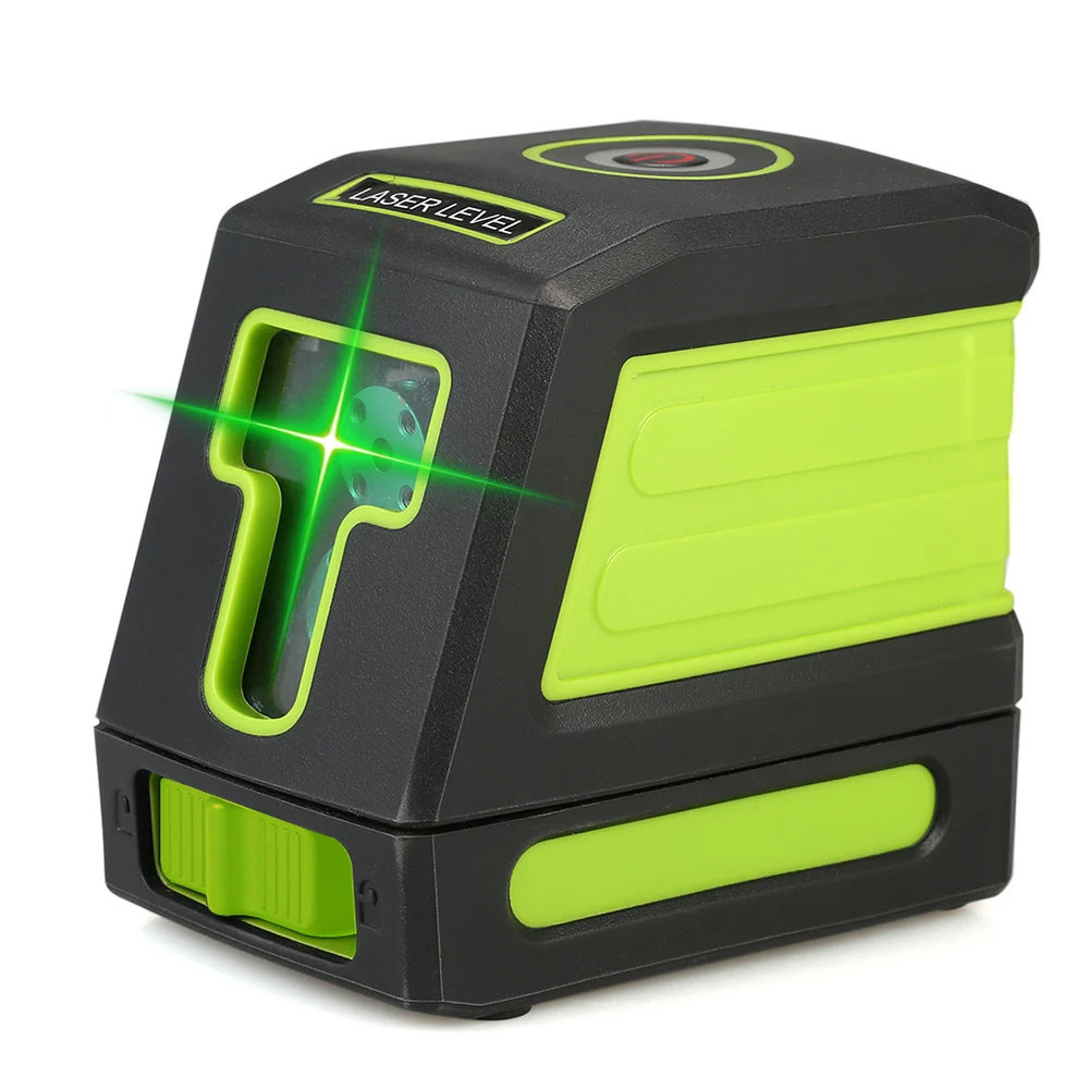 

Self-Leveling 2 Lines Laser Level Professional Horizontal and Vertical Cross Line Leveling Laser Level Kit