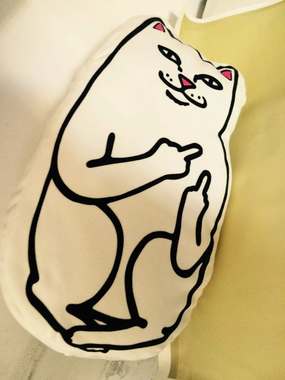 Новинка, кавайная плюшевая кукла, игрушка 45 см, Ripndipp, кошка, кукла, подушка, милая, rip n dip, мягкая, плюшевая подушка для шеи, игрушки, подарок для девушки