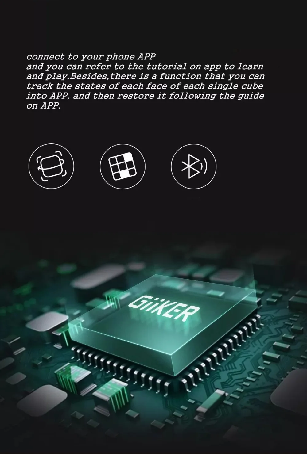 Xiaomi Giiker i2 Умный Магнитный куб учитесь с забавным приложением Обучающие умения интеллектуальное развитие игрушки