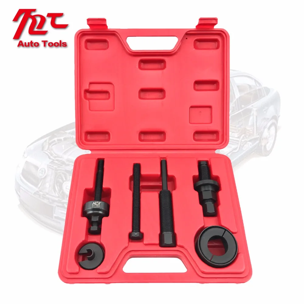 

Pulley Puller & Installer | 13pc Kit Power Steering Pump Remover Alternator AC