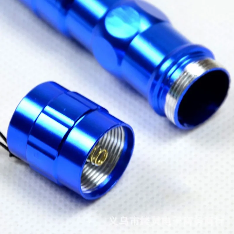 Мини 1 Вт фонарики ночные светильники из алюминиевого сплава водонепроницаемые