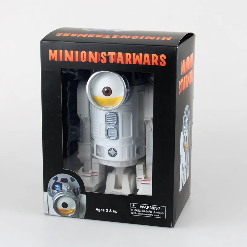Новый Миньоны Аниме Гадкий я Звездные Войны R2D2 Робот Кукла окрашенные Фигурку