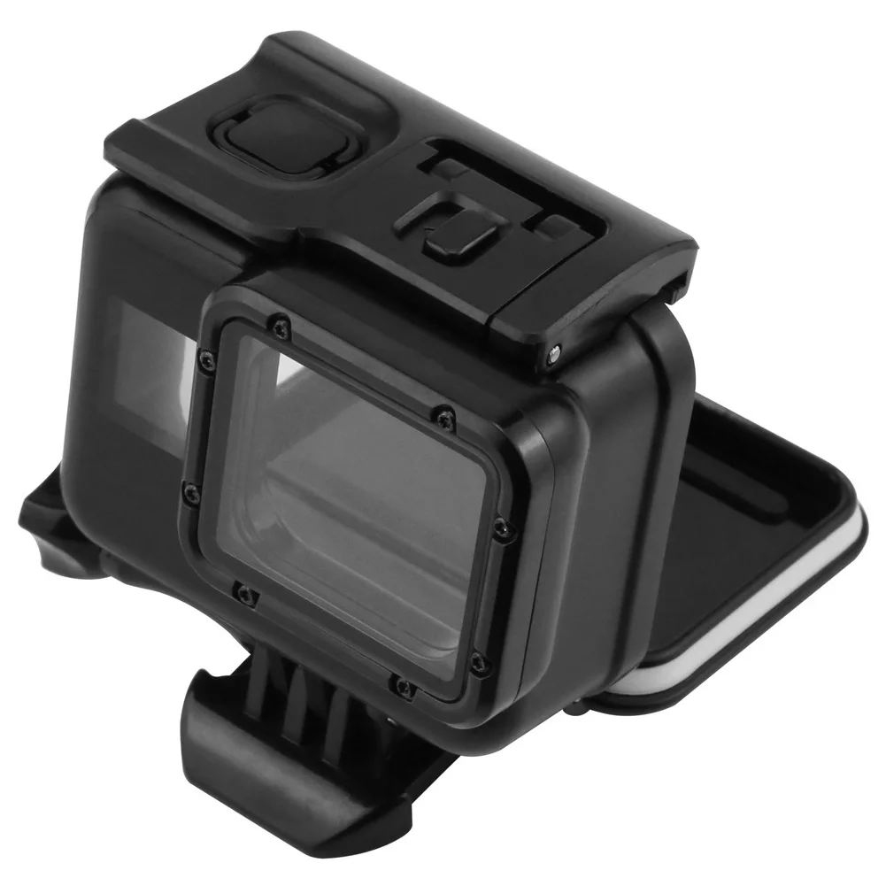 Пластик для Gopro Hero5 6 7 Дайвинг держатель Защитный чехол Водонепроницаемый Обложка
