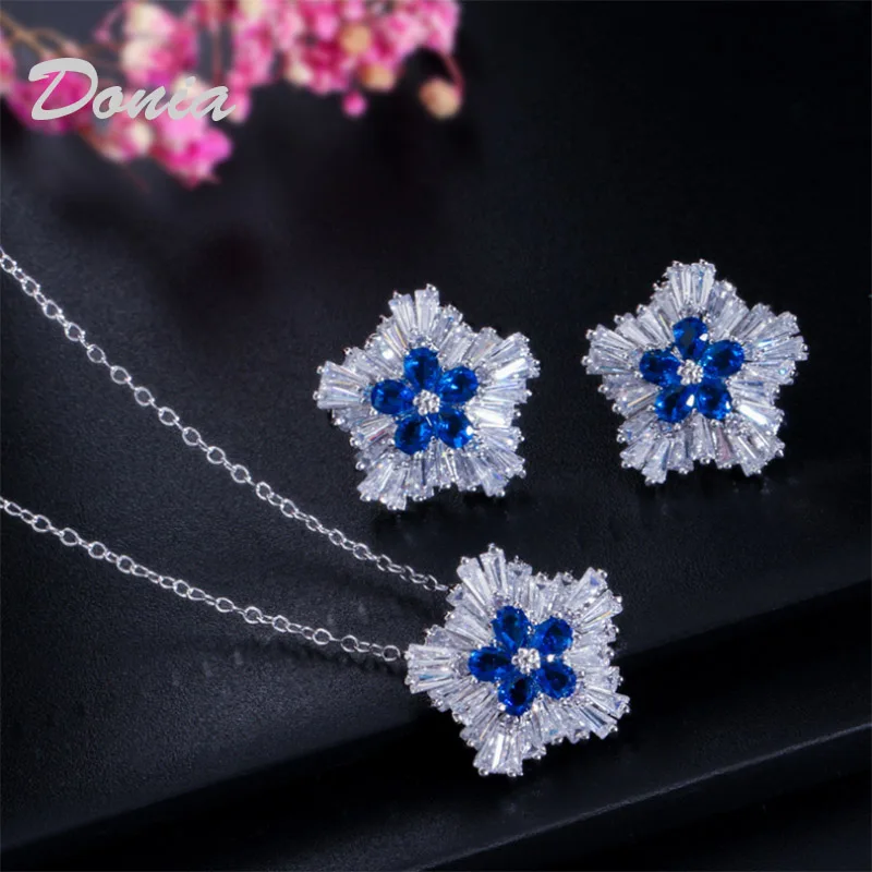 Ювелирные изделия donia модное Европейское и американское свадебное украшение