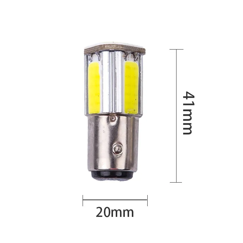1157 Light BAY15D Wedge 4 cob Led Автомобильный Фонарь Base Brake лампа заднего хода сигнал поворота