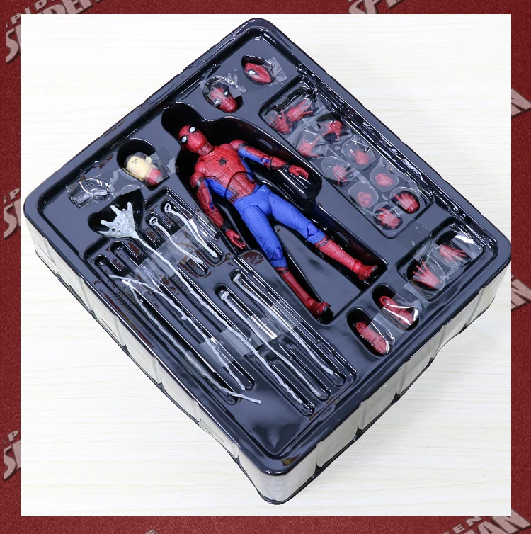 Mafex NO 47 человек-паук возвращение домой фигурка коллекция Фигурки Медиком игрушка