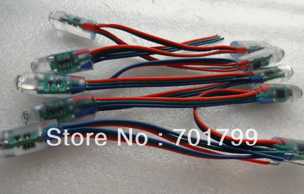 12 мм 0 75 Вт WS2811 белый стробоскоп pixel string 5 в пост. Тока 50 шт. a класс IP68|string cords|string