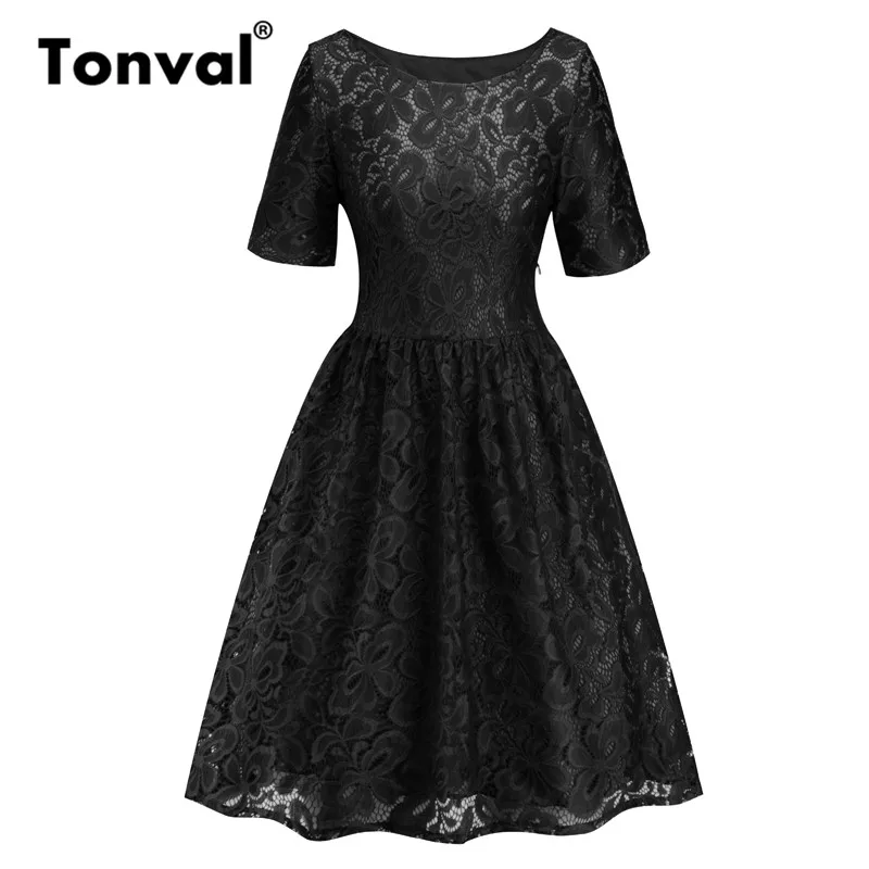 Женское винтажное Плиссированное кружевное платье Tonval фиолетовое элегантное с
