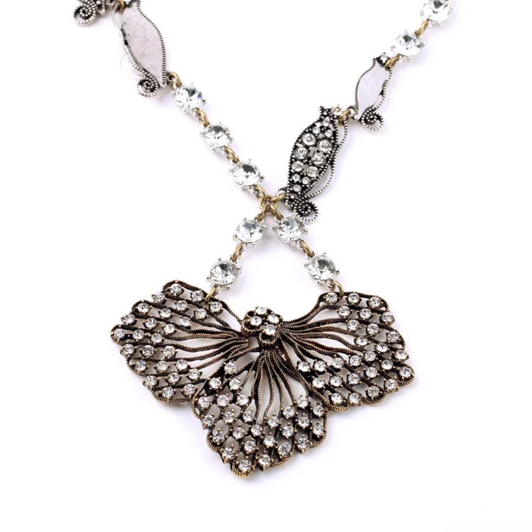 Объемная цена классическое винтажное ожерелье с крутым цветком женская подвеска