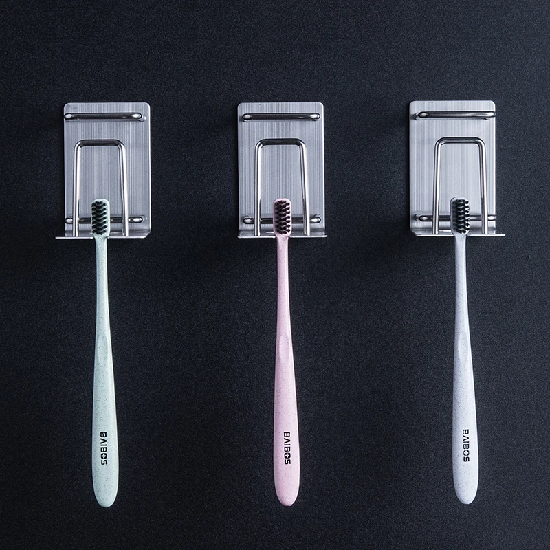 Настенный Электрический держатель для зубной щетки из нержавеющей стали