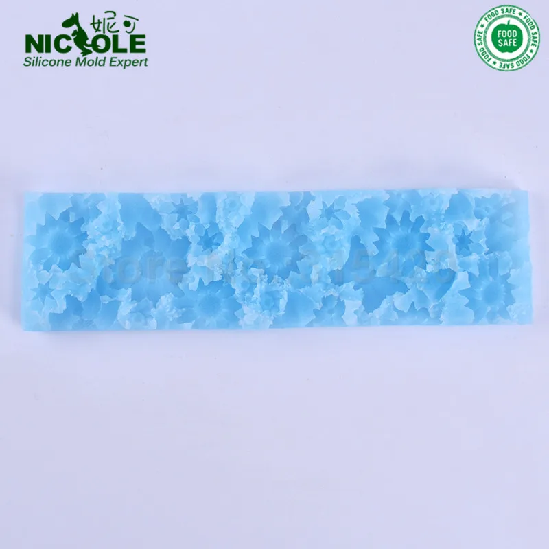 Силиконовый Цветочный Коврик Nicole ручной работы используемый только для D0019 и D0020