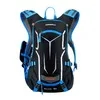 blue 18L водостойкая дышащая велосипедная сумка, рюкзак на плечо для велосипеда, Ультралегкая гидратационная водонепроницаемая сумка унисекс с дождевиком - Цвет: blue