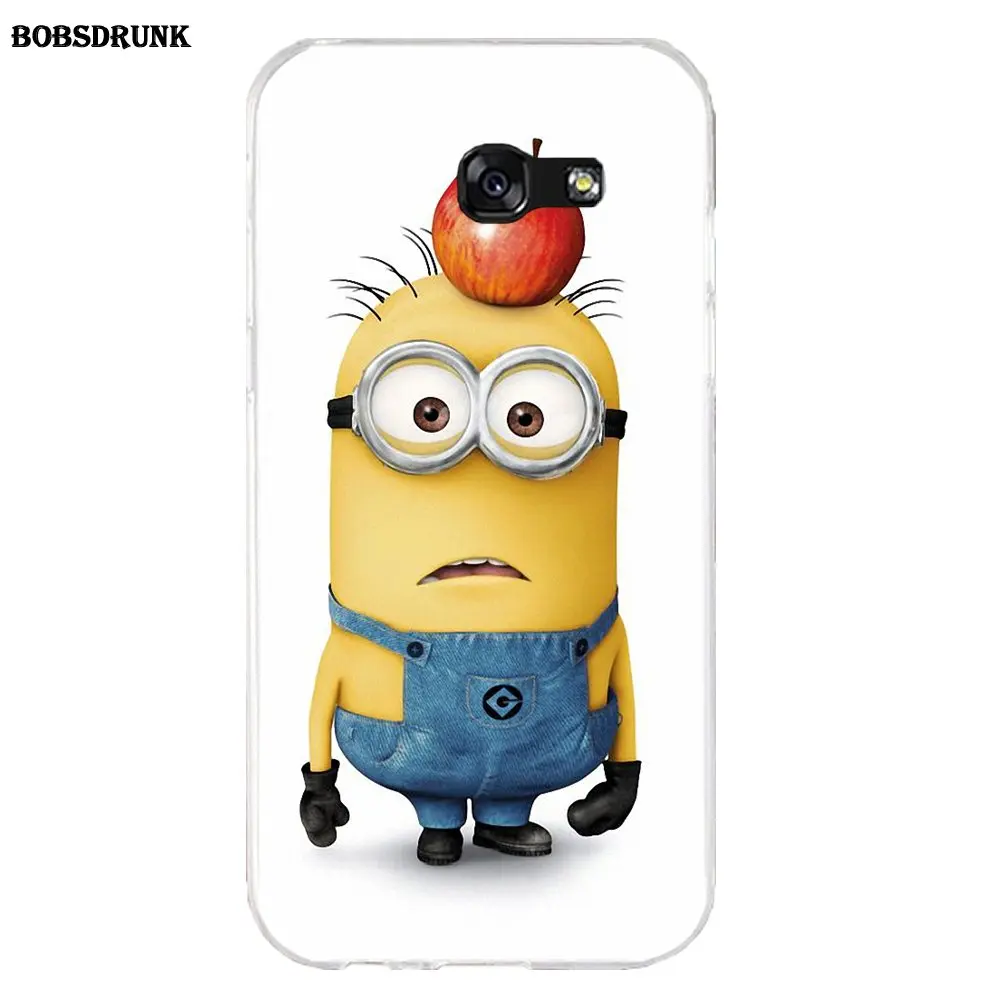 EJGROUP для samsung Galaxy A3 A5 A7 J1 J2 J3 J5 J7 чехол для телефона из мягкого силикона ТПУ с рисунком прозрачные чехлы Gru футболка с миньонами для детей; D меня - Цвет: as picture