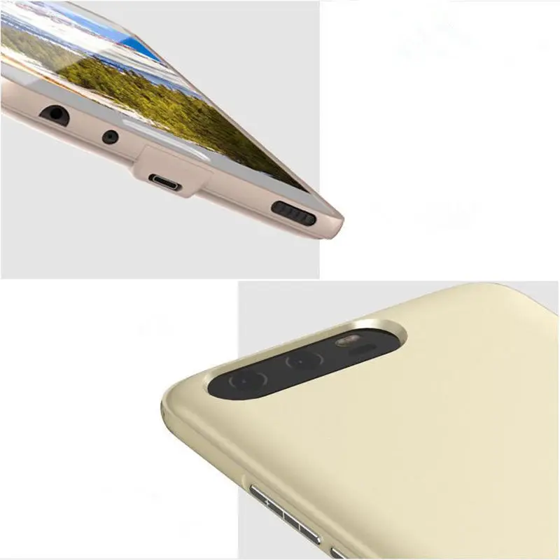 Роскошный тонкий чехол для внешнего аккумулятора 6000 мАч Xiaomi Mi 6 зарядного