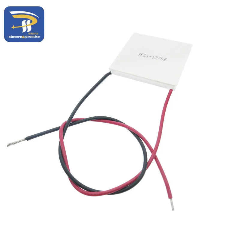 TEC1-12705 Термоэлектрический охладитель Пельтье TEC1-12706 TEC1-12710 TEC1-12715 40*40 мм 12V Пельтье Elemente модуль - Цвет: TEC1-12706