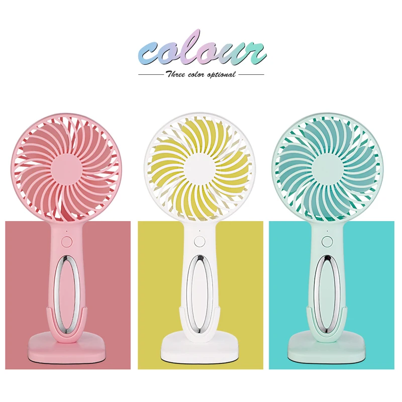 Портативный мини-вентилятор USB перезаряжаемый портативный охлаждающий