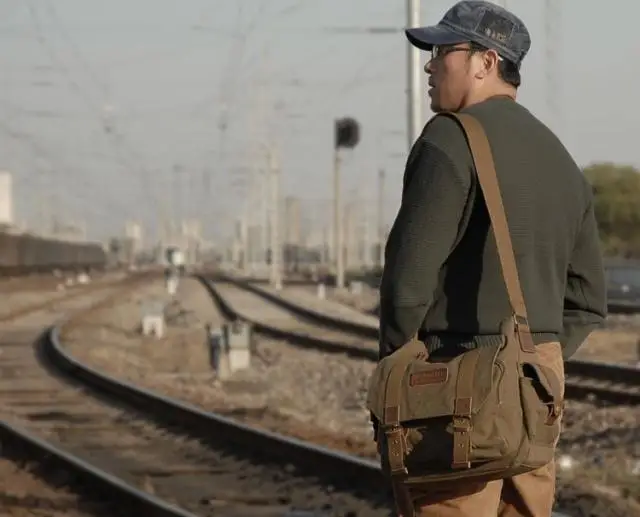 Roadfisher винтажная Водонепроницаемая Повседневная холщовая цифровая