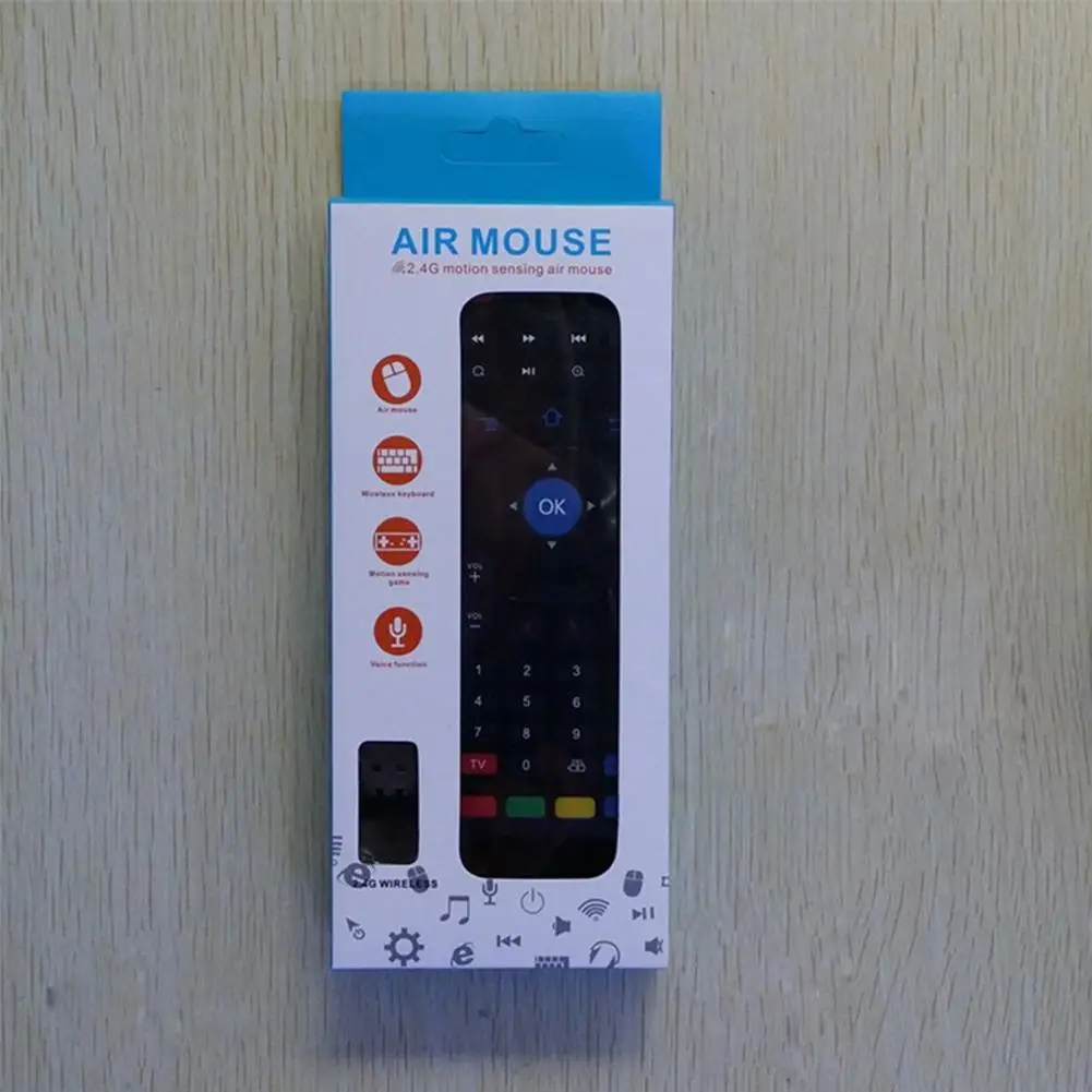 HobbyLane Air Mouse T3 Smart Remote Control 2 4G RF Беспроводная клавиатура для X96 tx3 mini A95X H96 pro Android TV Box