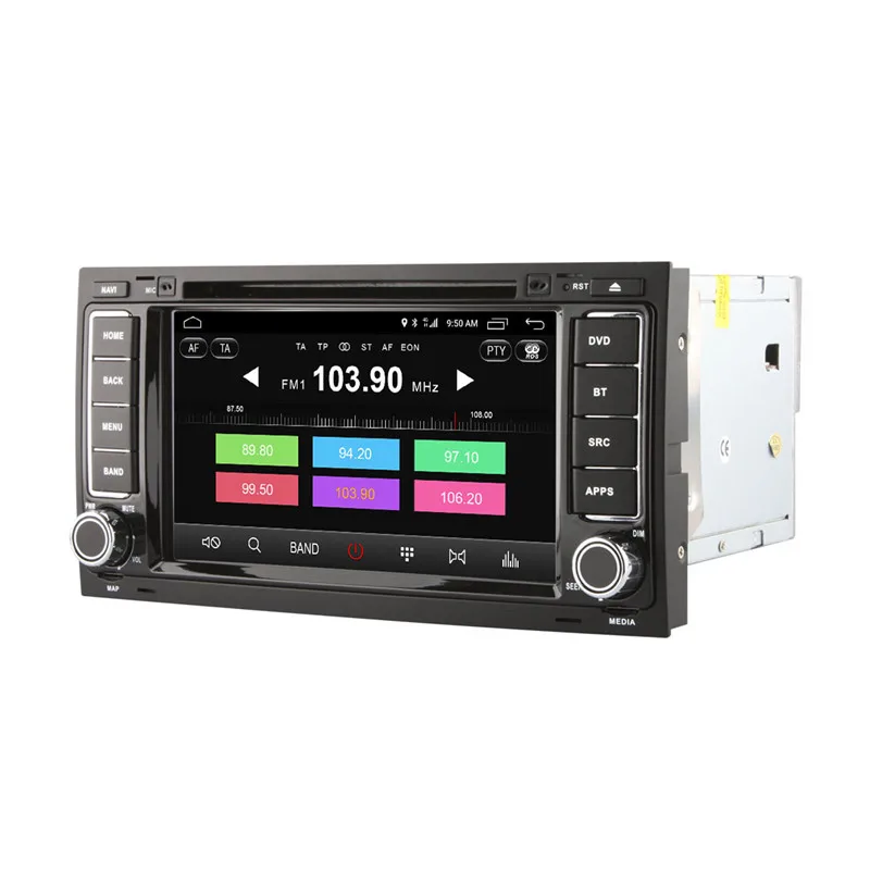 Автомобильный dvd плеер Восьмиядерный Android 6 0 4G SIM 2G RAM GPS радио для VW Volkswagen Touareg T5