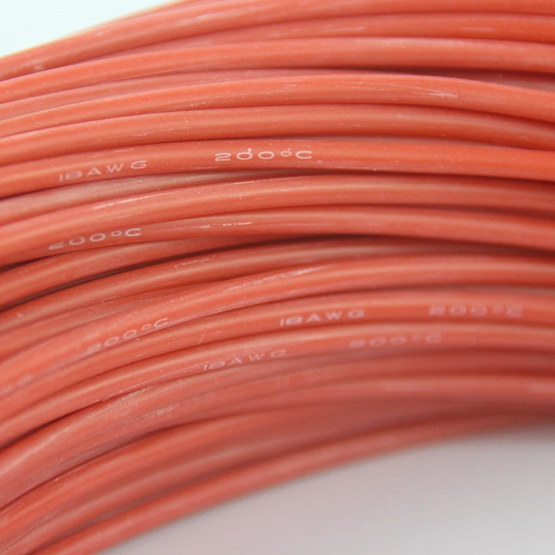 20 м/лот 10 метров красный + черный 18AWG 20AWG 22AWG 24AWG 26AWG термостойкий мягкий силиконовый