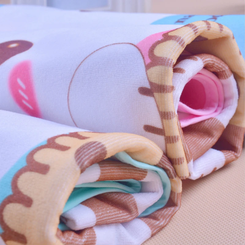 Cute Cartoon Diaper Pad Large Changing Table Baby Boy Girl Stuff New Baby Mattress Cotton Bed Mat Colchoneta Matelas A Langer