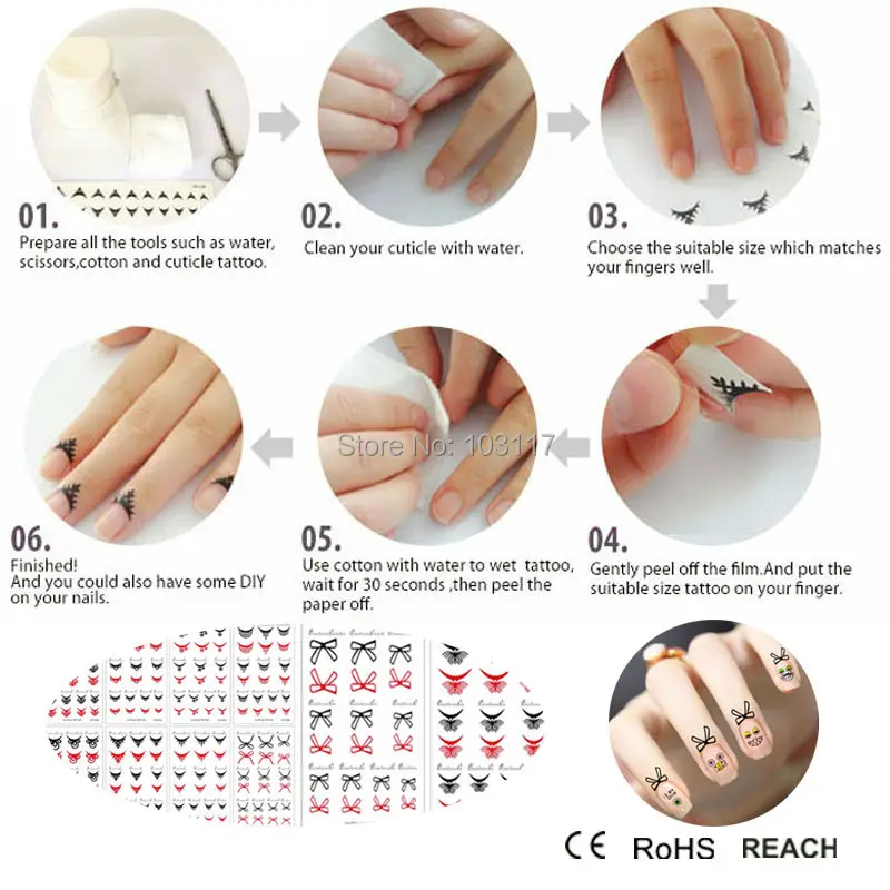 Переводные наклейки для струйных принтеров бумажные водяные нейл арта временные