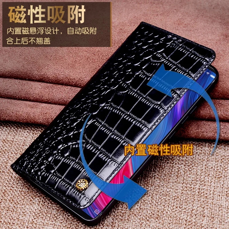 New for Xiaomi Mi 8 Case Mi8 SE Cover Flip Luxury Geniuine Cowhide Leather Soft Silicone TPU Capa Cases M8 | Мобильные телефоны и