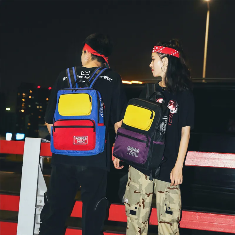 Женский вместительный рюкзак MENGHUO Модный стильный для ноутбука школьные сумки