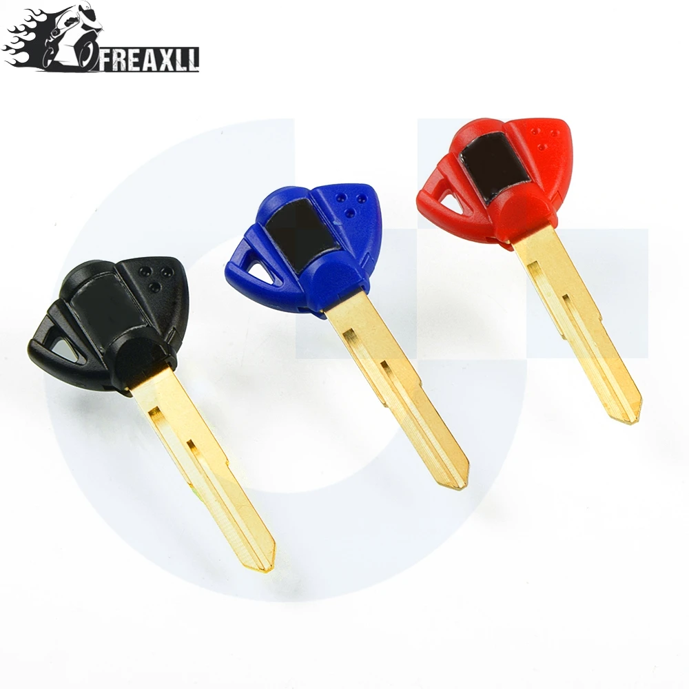 С логотипом мотоцикла заготовки ключей пустой чип для Suzuki GSXR 400/600/750/1000/1300 K1 K2 K3 K4 K5