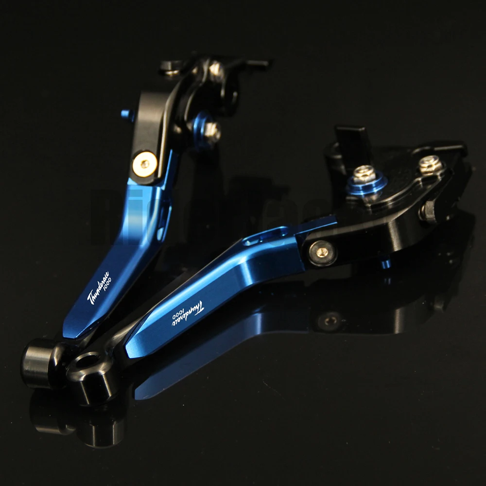 Для Yamaha YZF 1000R YZF1000R Thunderace все годы синий + черный Мотоцикл CNC аксессуары