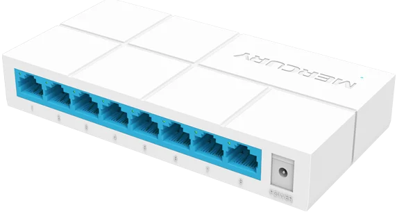 Коммутатор Ethernet S108M 8 портов 8*10/100 Мбит/с | Компьютеры и офис
