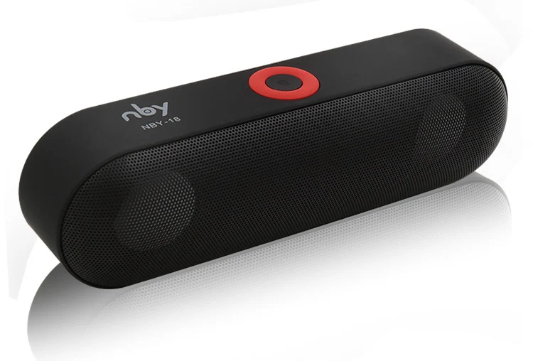 Новый NBY 18 Мини Bluetooth динамик портативный беспроводной звуковая система 3D стерео