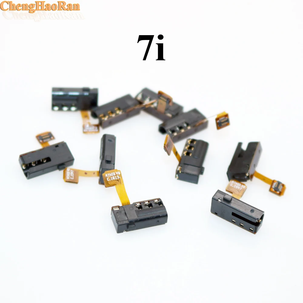 ChengHaoRan 1pcs New Earphone Headphone Audio jack Flex Cable For Huawei 7i replacement repair parts mobile phone aceessories | Мобильные