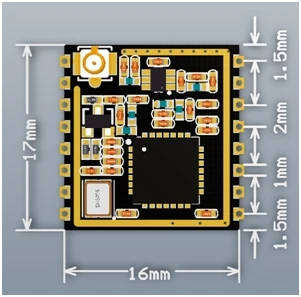 Ra-02 SX1278 433MHz IPEX антенна беспроводной последовательный порт Модуль UART интерфейс LoRa распределенный спектр модуль Ai-Thinker