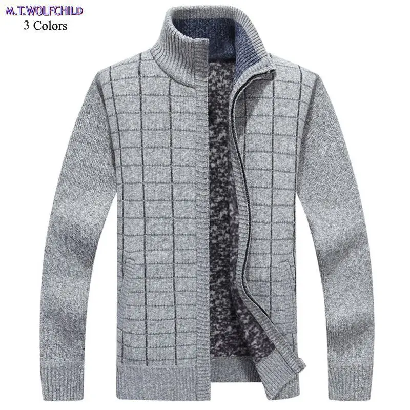 Мужские свитера новинка мужские кашемировые толстые вязаные с длинным рукавом и