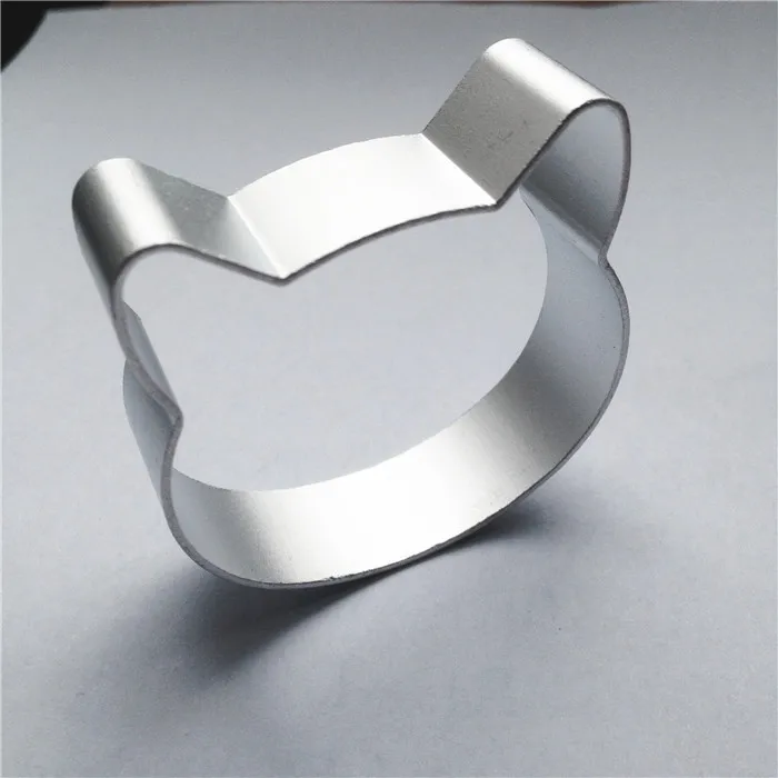 Недорогая металлическая форма для печенья с головкой медведя стандартная