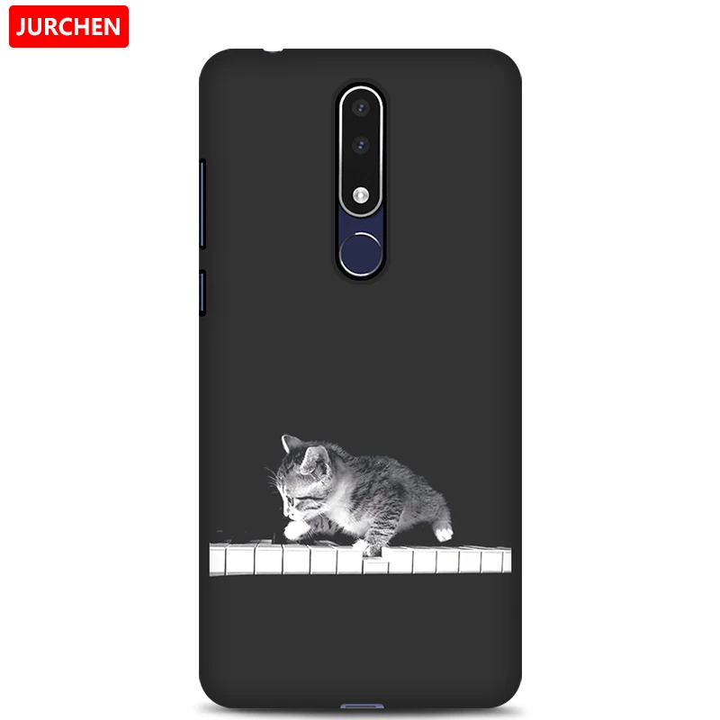 1 JURCHEN чехол для телефона для Nokia 3,1 Plus чехол-накладка милый мультяшный силиконовый мягкий чехол-накладка Nokia3.1 для Nokia 3,1 Plus чехол-сумка - Color: 1