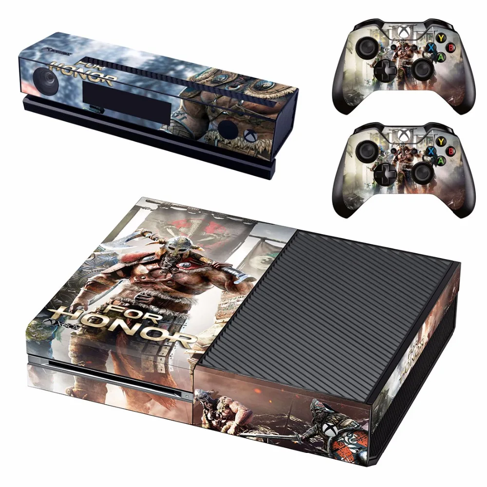 Игра для Honor переводная картинка наклейка Xbox One консоль и 2 контроллера кожи